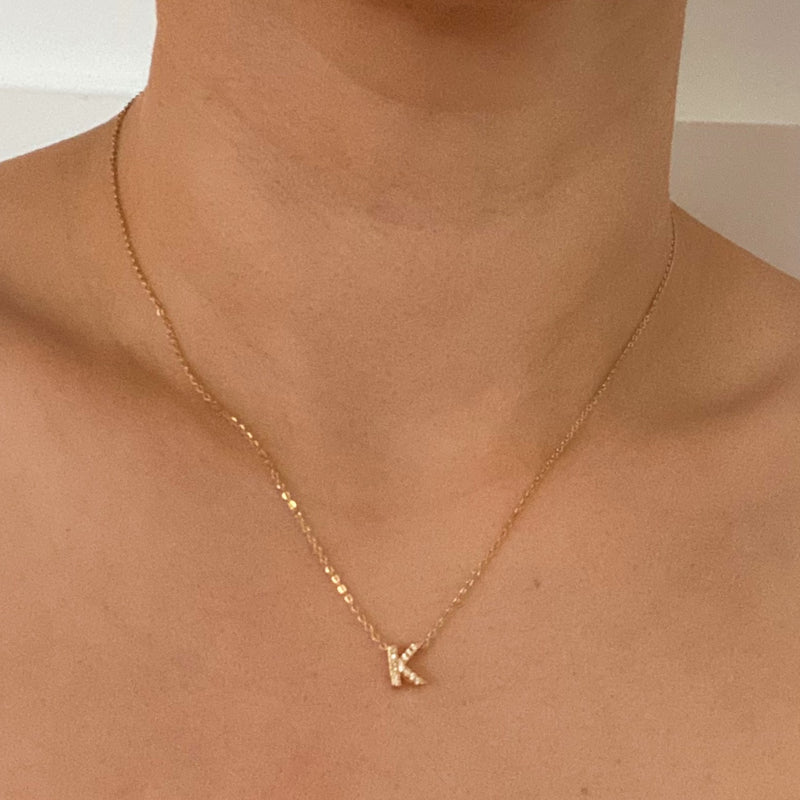Mini Keepsake Initial Necklace